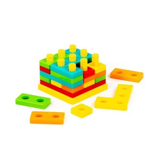 Развивающая игрушка '3D пазл' 1, 23 элемента