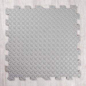 Развивающий коврик-пазл 'Серый' 60х60х1 см