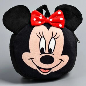 Рюкзак детский плюшевый, 18,5 см х 5 см х 22 см 'Мышка'Минни Маус