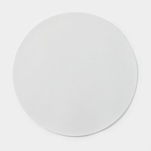 Салфетка сервировочная на стол 'Тэм'd35 см, цвет белый (комплект из 12 шт.)