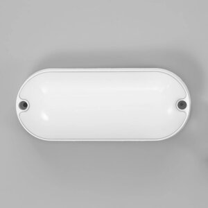 Светильник 'Овал' LED 10Вт IP65 белый 6,8х6,8х17 см