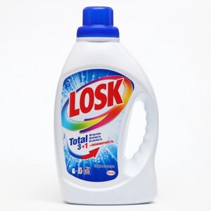 Жидкое средство для стирки Losk 'Горное Озеро'гель, для светлых и белых тканей, 1,3 л