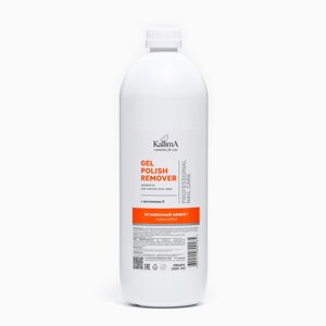 Жидкость для снятия гель-лака Gel polish remover 'Мгновенный эффект' с витамином Е, 1000 мл