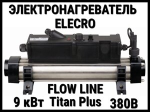 Электронагреватель титановый Elecro Flow Line Titan Plus T39B для бассейна (9 кВт, трёхфазный)