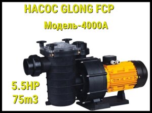 Насос Glong FCP 4000A для бассейна c префильтром (Производительность 75 м3/ч)