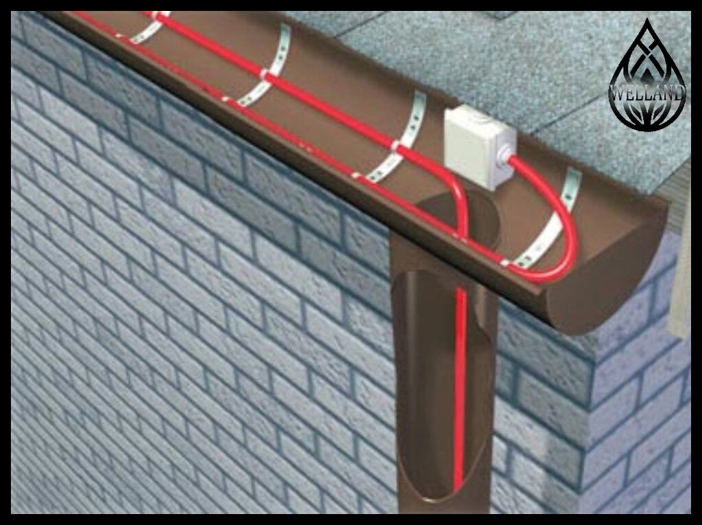 Обогрев водостоков и желобов. Монтажные работы, реконструкция оборудования от компании Welland - фото 1