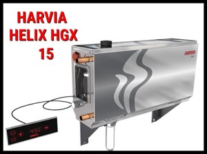 Парогенератор Harvia HGX15 c пультом управления для Паровой (Мощность 15 кВт, объем 10-16 м3)