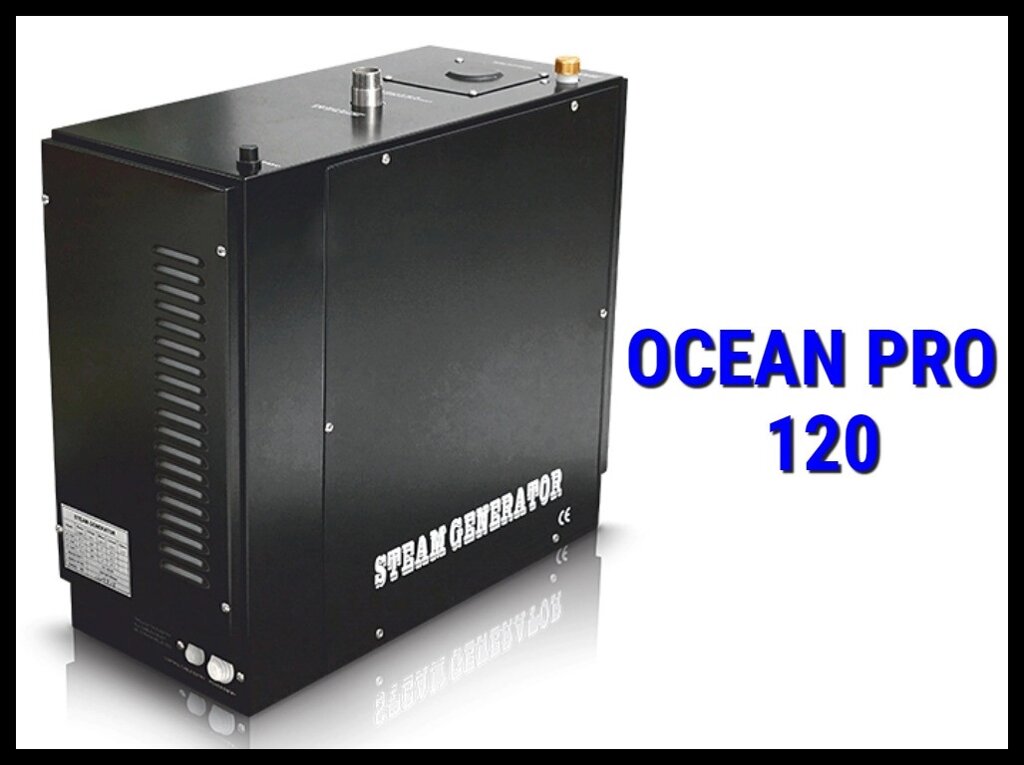 Парогенератор Ocean Pro 120 c пультом управления для Паровой (Мощность 12 кВт, объем 6-14 м3) от компании Welland - фото 1