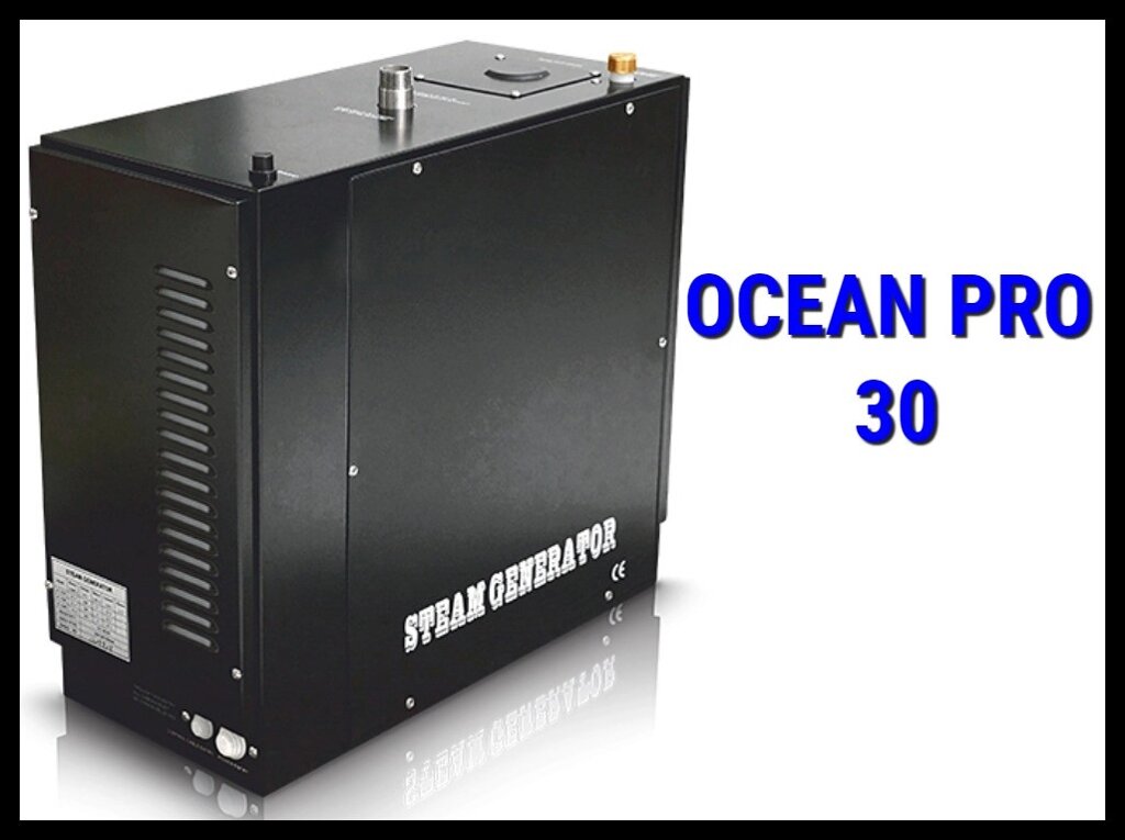 Парогенератор Ocean Pro 30 c пультом управления для Паровой (Мощность 3 кВт, объем 2-4 м3) от компании Welland - фото 1