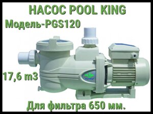 Насос Pool King PGS120 c префильтром для бассейна (Производительность 17,6 м3/ч)