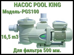 Насос Pool King PGS100 c префильтром для бассейна (Производительность 16,5 м3/ч)