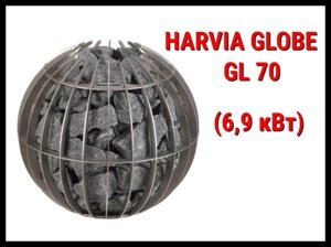 Электрическая печь Harvia Globe GL 70 под выносной пульт управления (Мощность 6,9 кВт, объем 6-10 м3)