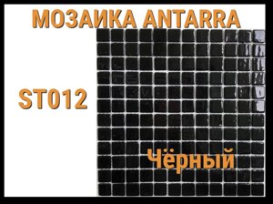 Мозаика стеклянная Antarra Mono ST012 (Коллекция Mono, чёрная)