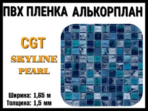 Пвх пленка CGT Skyline Pearl для бассейна (Алькорплан, мозаика скайлайн, ширина: 1.65 м.)