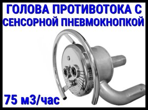 Закладной узел противотока Аква Сектор 75 с сенсорной пневмокнопкой (75 м3/час)