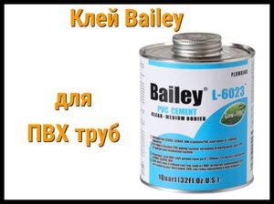 Клей Bailey для PVC труб (473 мл)