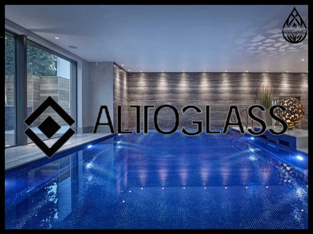 Стеклянная мозаика Altoglass для бассейна от компании Welland - фото 1