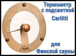 Термометр для финской сауны Cariitti (Нерж. сталь, требуется 1 оптоволокна D=2-6 мм)