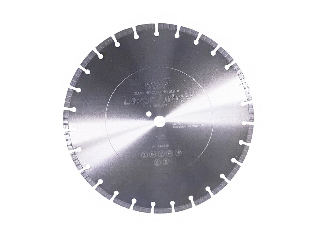 Алмазный диск VOLL LaserTurbo V PREMIUM 400 х 25.4 мм от компании На все случаи - фото 1