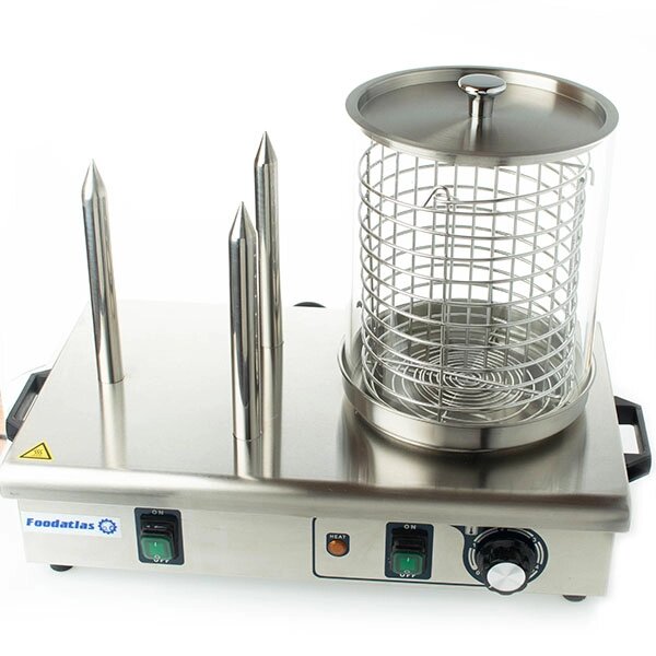 Аппарат для приготовления хот-догов HHD-03 паровой гриль FoodAtlas от компании На все случаи - фото 1