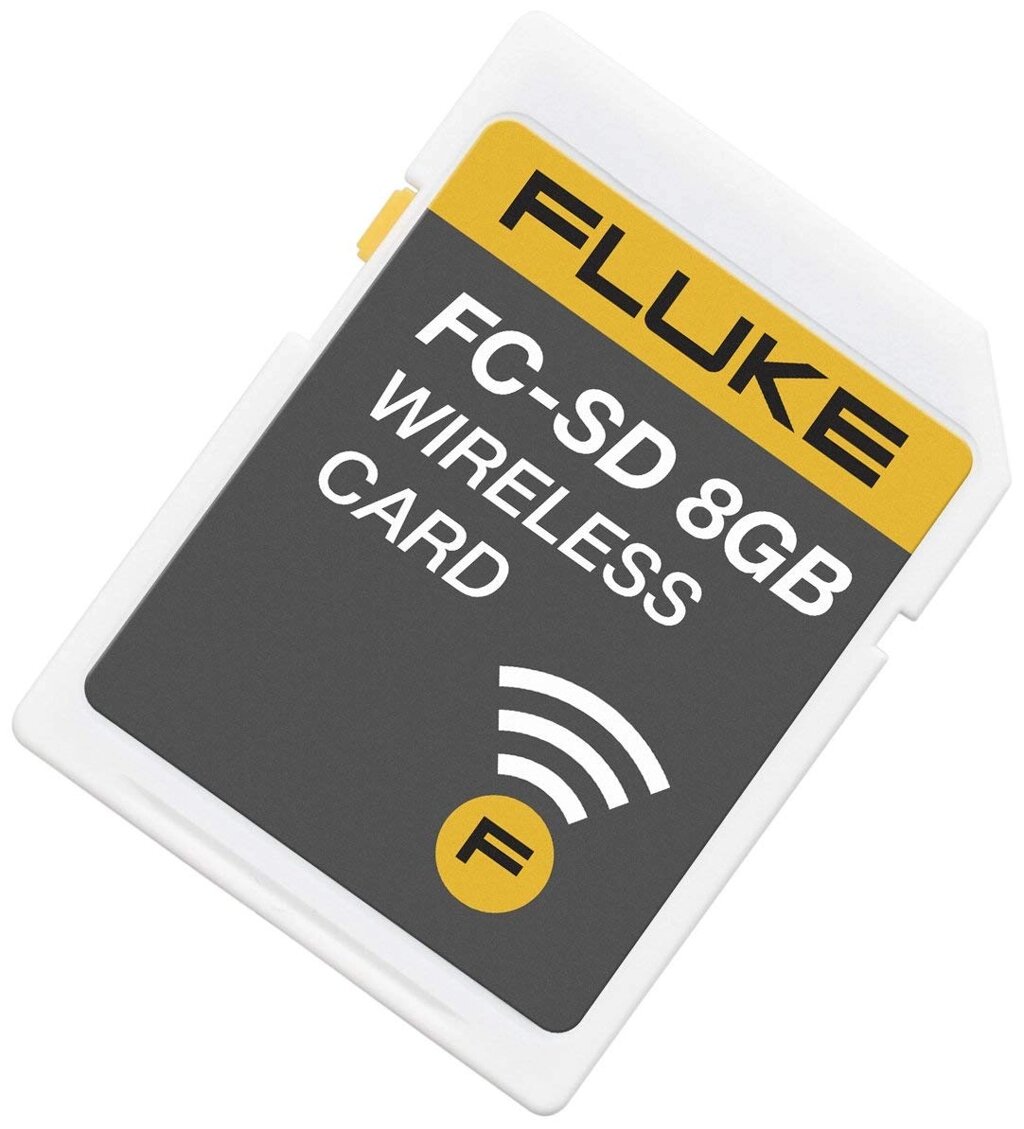 Беспроводная SD-карта Fluke FC-SD 8GB для тепловизоров от компании На все случаи - фото 1