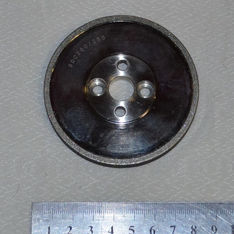 Диск алмазный 4-13 мм для заточки концевых фрез SDC4-13LX13 от компании На все случаи - фото 1
