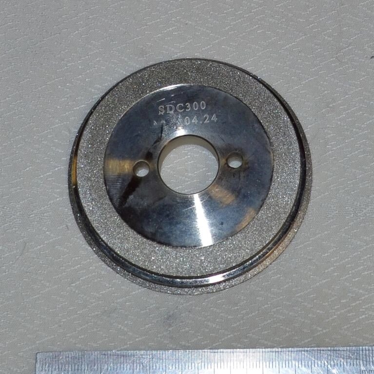 Диск алмазный 4-6 мм для заточки концевых фрез SDC4-6LX13 от компании На все случаи - фото 1