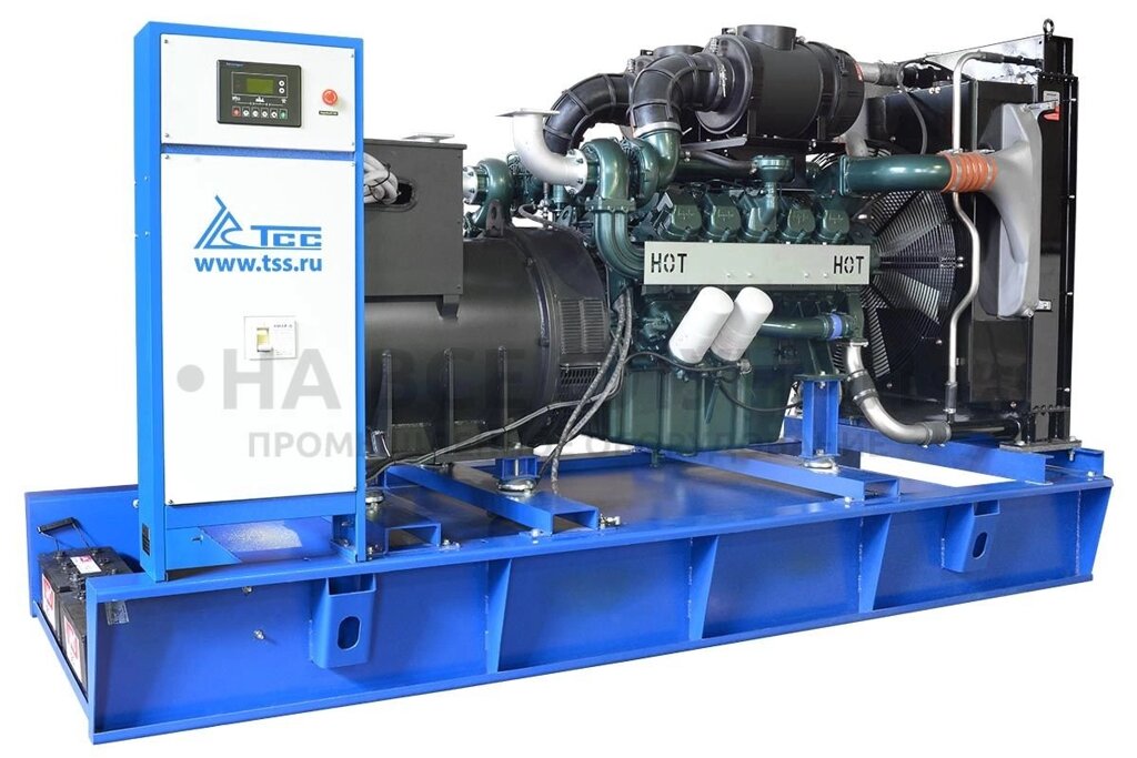 Дизельный генератор ТСС АД-500С-Т400-1РМ17 (Mecc Alte, DP180LB) от компании На все случаи - фото 1