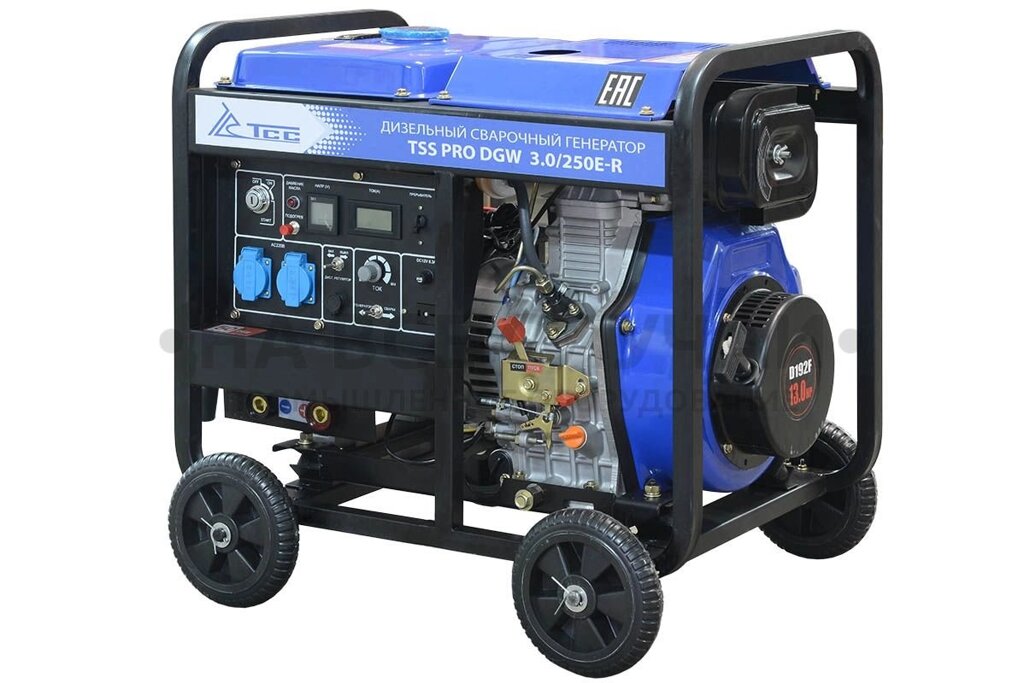 Дизельный сварочный генератор TSS PRO DGW 3.0/250E-R от компании На все случаи - фото 1