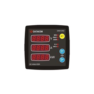 DKM-250 Анализатор сети постоянного тока и детектор утечки на землю