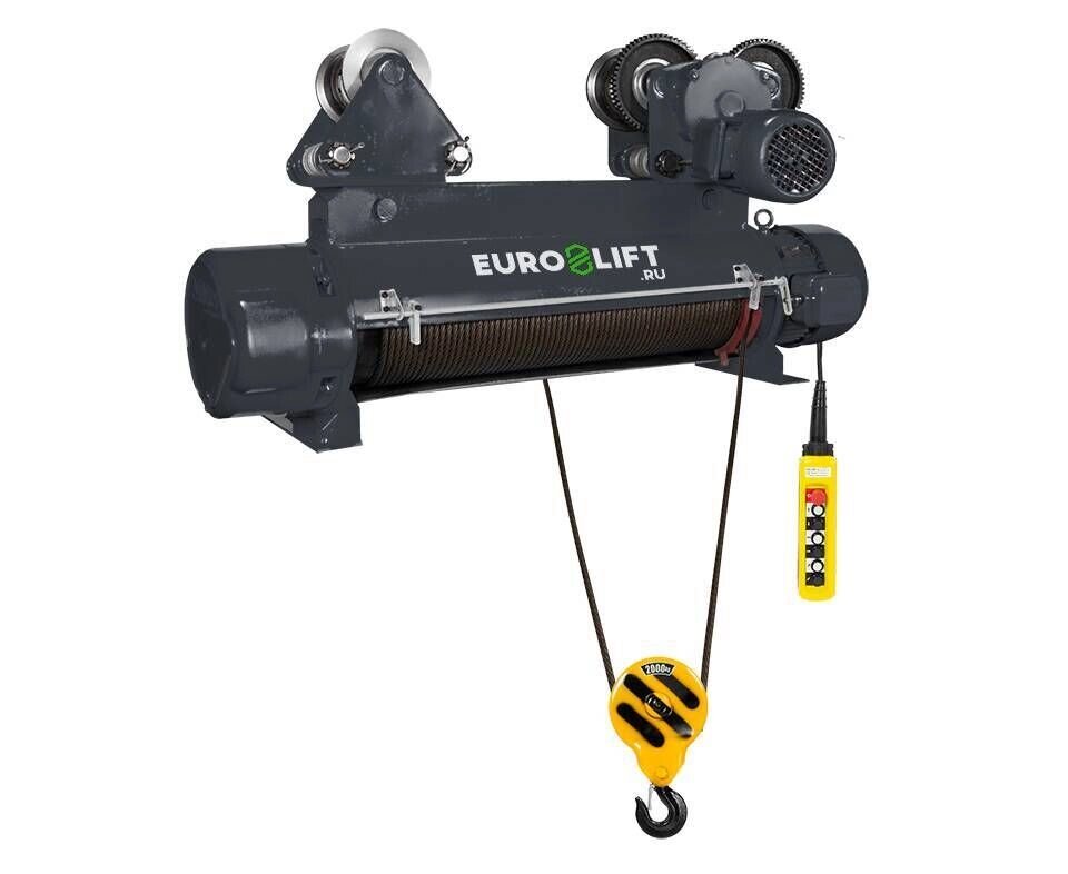 EURO-LIFT CD1 1 т, 30 м Канатный тельфер от компании На все случаи - фото 1