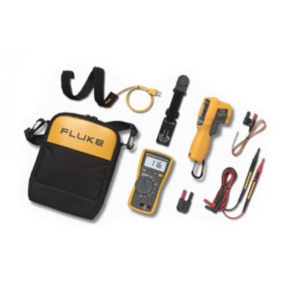 Fluke 116/323 KIT комплект цифровой мультиметр + клещи токоизмерительные от компании На все случаи - фото 1