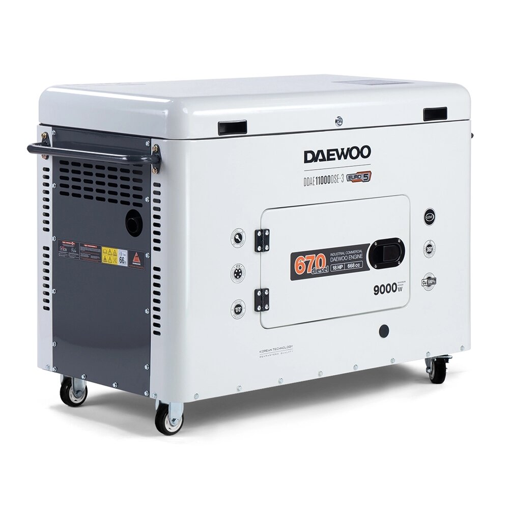 Генератор дизельный DAEWOO DDAE 11000DSE-3 от компании На все случаи - фото 1