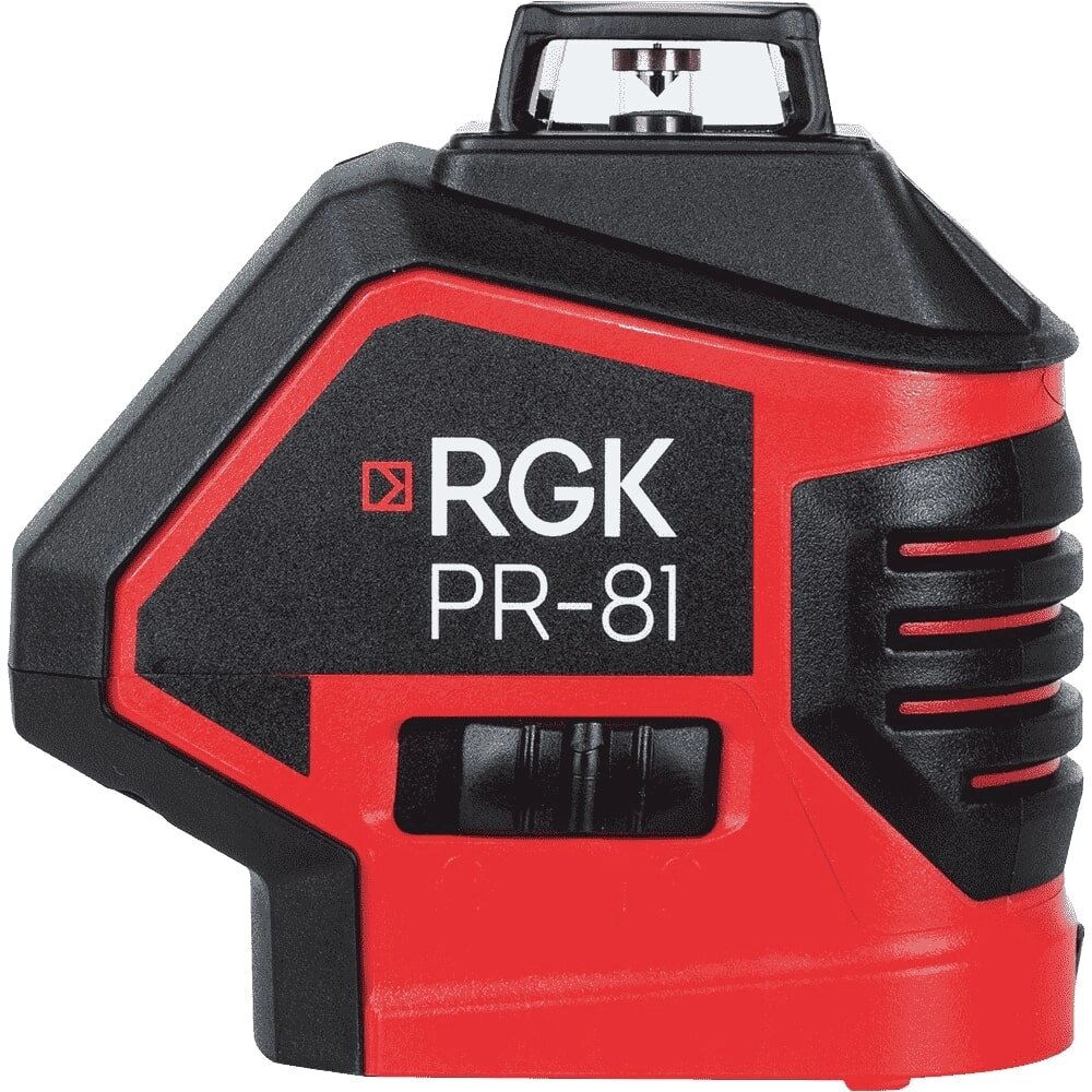 Комплект: лазерный уровень RGK PR-81 + штанга-упор RGK CG-2 от компании На все случаи - фото 1