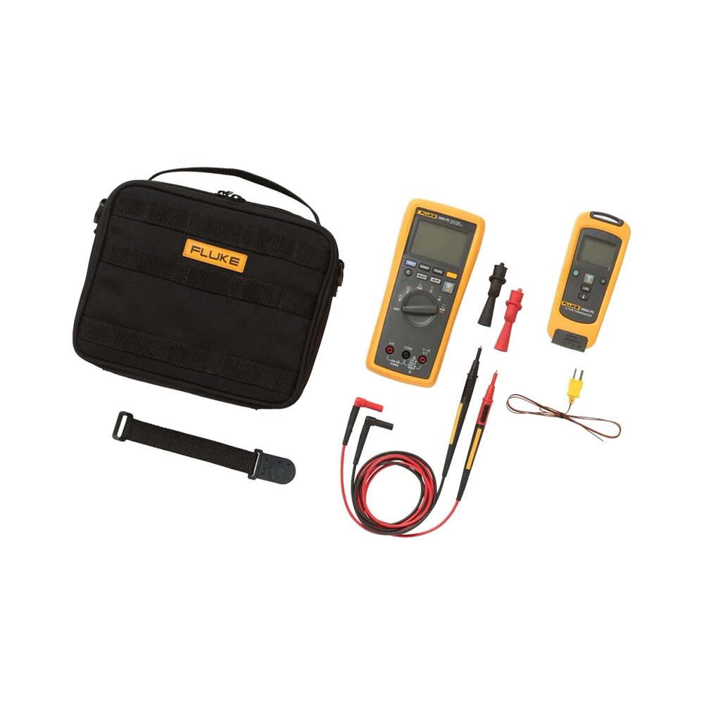 Комплект - мультиметр с измерителем температуры Fluke FLK-T3000FC KIT от компании На все случаи - фото 1