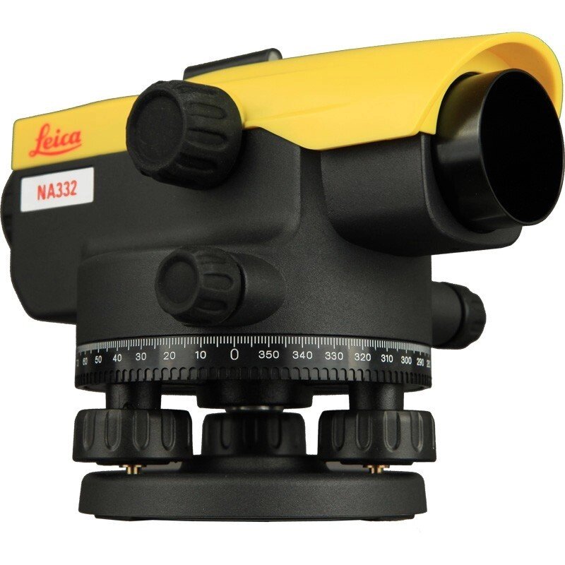 Комплект оптический нивелир Leica NA 324 штатив рейка - 3 в 1 с поверкой от компании На все случаи - фото 1