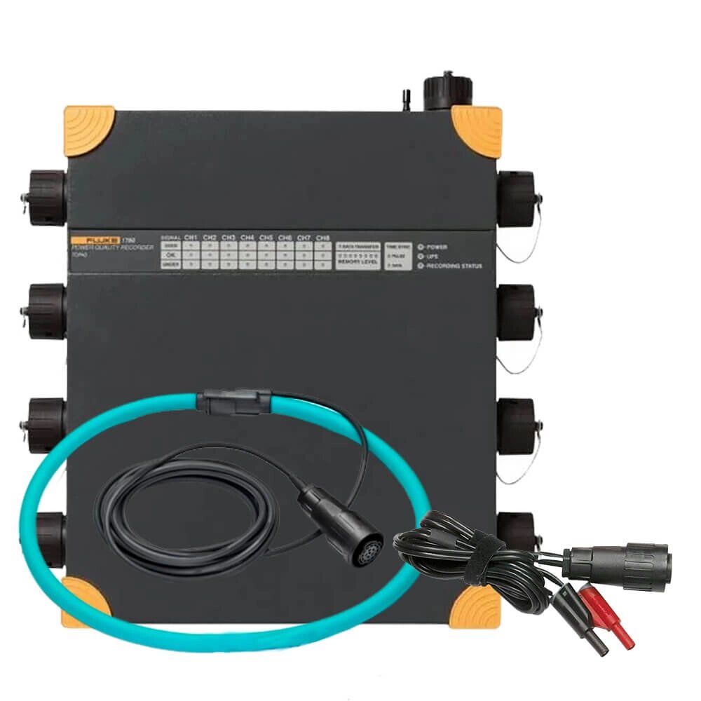 Комплект - регистратор электроэнергии Fluke 1760 Basic с токоизмерительным датчиком Fluke TPS FLEX 24-TF-II и от компании На все случаи - фото 1