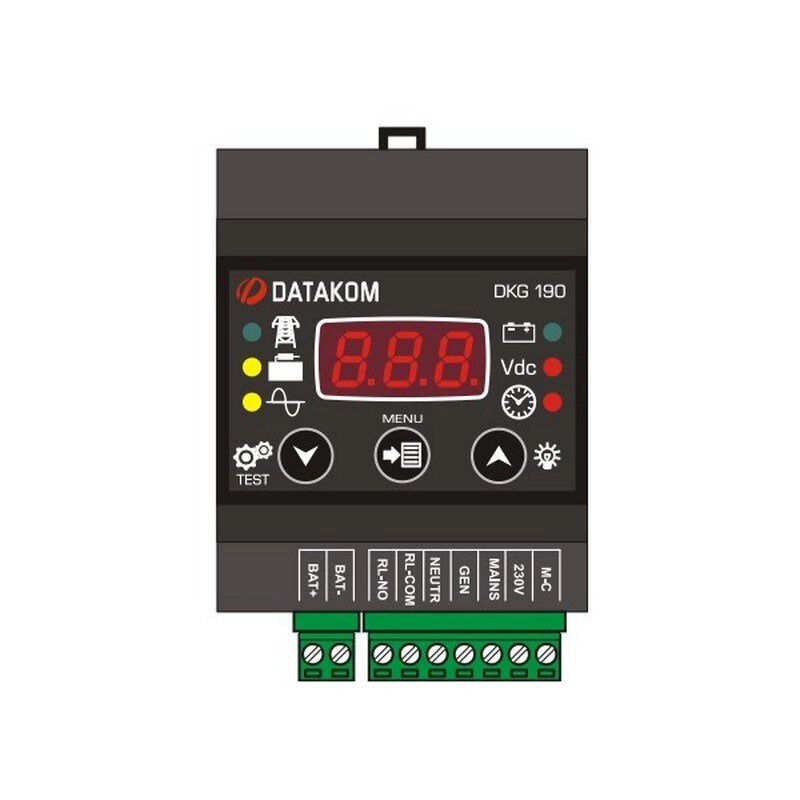 Контроль заряда аккумулятора Datakom DKG-190 от компании На все случаи - фото 1
