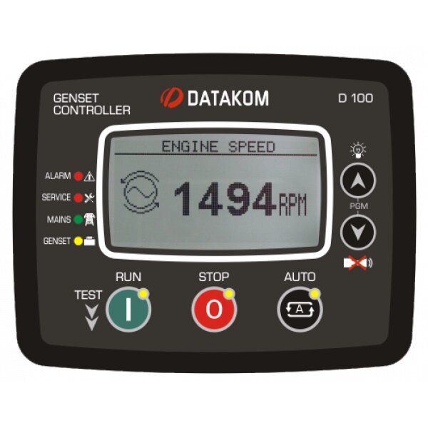 Контроллер для генератора Datakom D-100 J1939, GSM Контроллер для генератора (подогрев дисплея) от компании На все случаи - фото 1