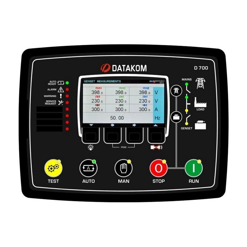 Контроллер для генератора Datakom D-700 AMF (RS-485, Ethernet) от компании На все случаи - фото 1