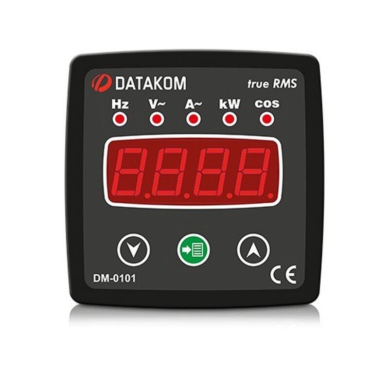 Мультиметр Datakom DM-0101 72*72 1-фазный от компании На все случаи - фото 1