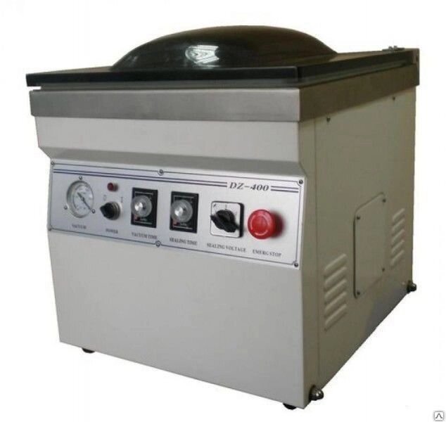 Настольная вакуум-упаковочная машина HUALIAN HVC-400/2Т (нерж. сталь) от компании На все случаи - фото 1