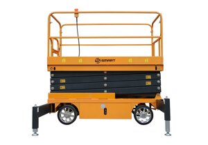 Подъемник ножничный несамоходный SJY-0.3-13 (AC 300 кг; 13 м) SMARTLIFT (SMART)