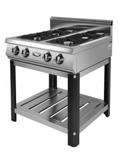 Плита газовая 4-х горелочная Ф4ПГ/800 (на подставке) Grill Master