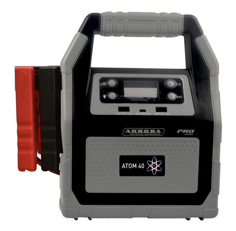 Профессиональное пусковое устройство нового поколения AURORA ATOM 40 (12/24В) от компании На все случаи - фото 1