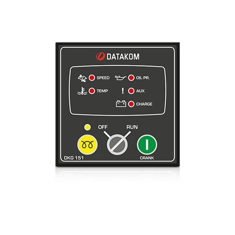 Ручной запуск генератора Datakom DKG-151 (релейные выходы 10А) от компании На все случаи - фото 1