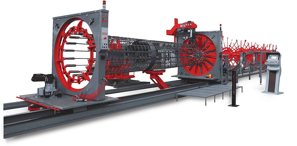 Станок для производства каркасов колон MSC-1500/2000/2500 от компании На все случаи - фото 1