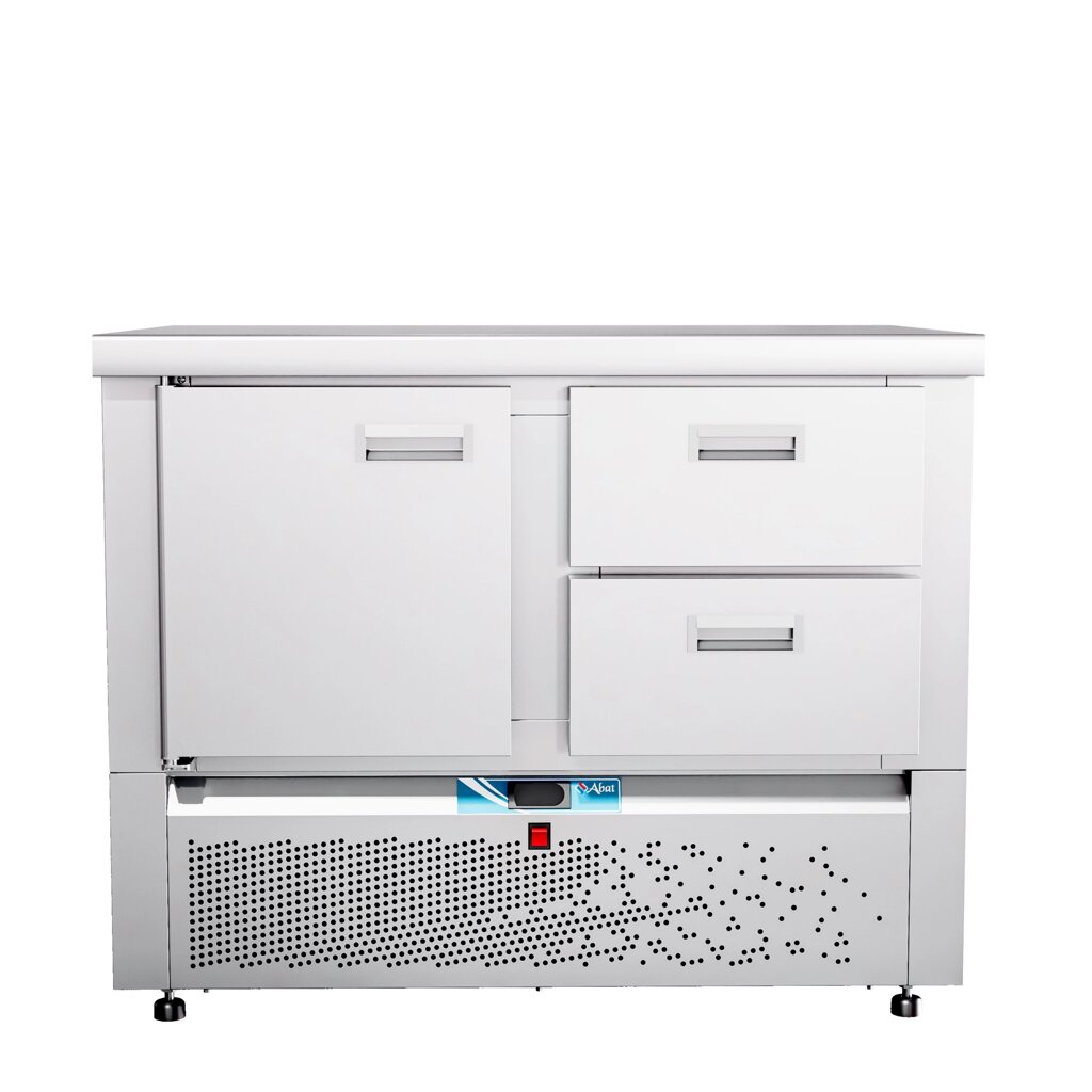 Стол холодильный низкотемпературный СХН-70Н-01 (дверь, ящик 1/2)  без борта от компании На все случаи - фото 1