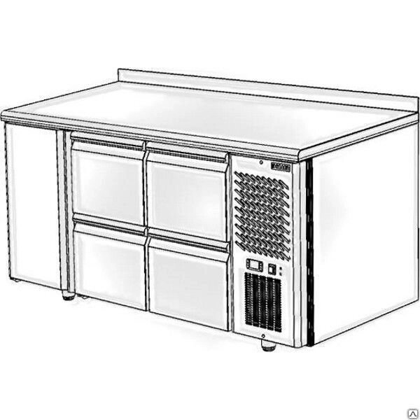 Стол холодильный Polair TM3GN-022-G от компании На все случаи - фото 1