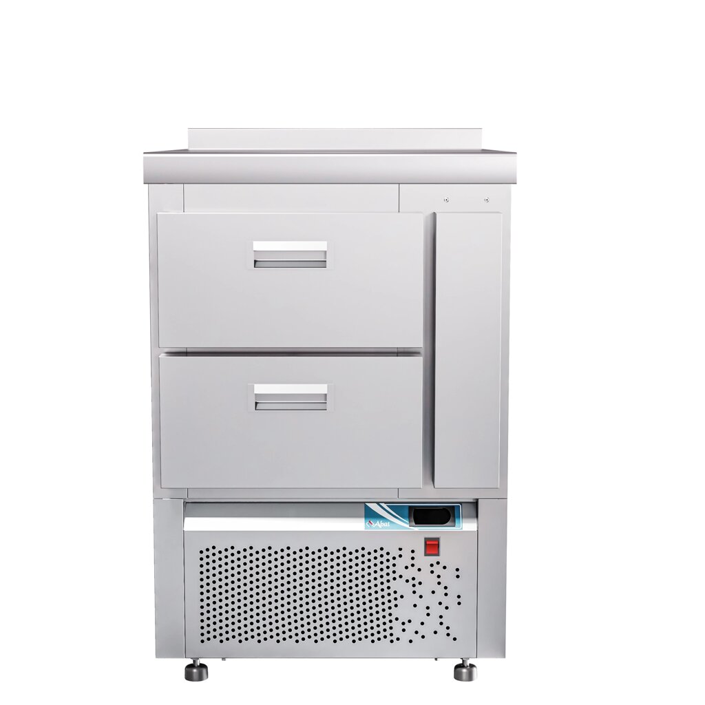 Стол холодильный среднетемпературный СХС-70Н (ящики 1/2) с бортом от компании На все случаи - фото 1
